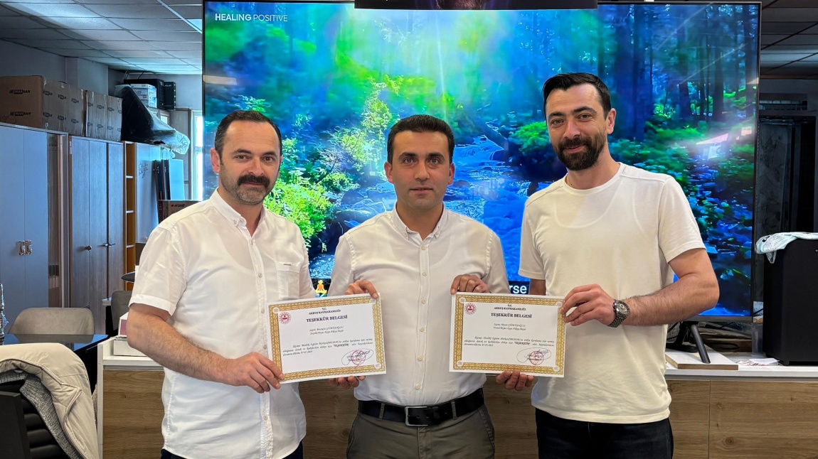 İşletmelerimize Teşekkür Belgesi Takdimi